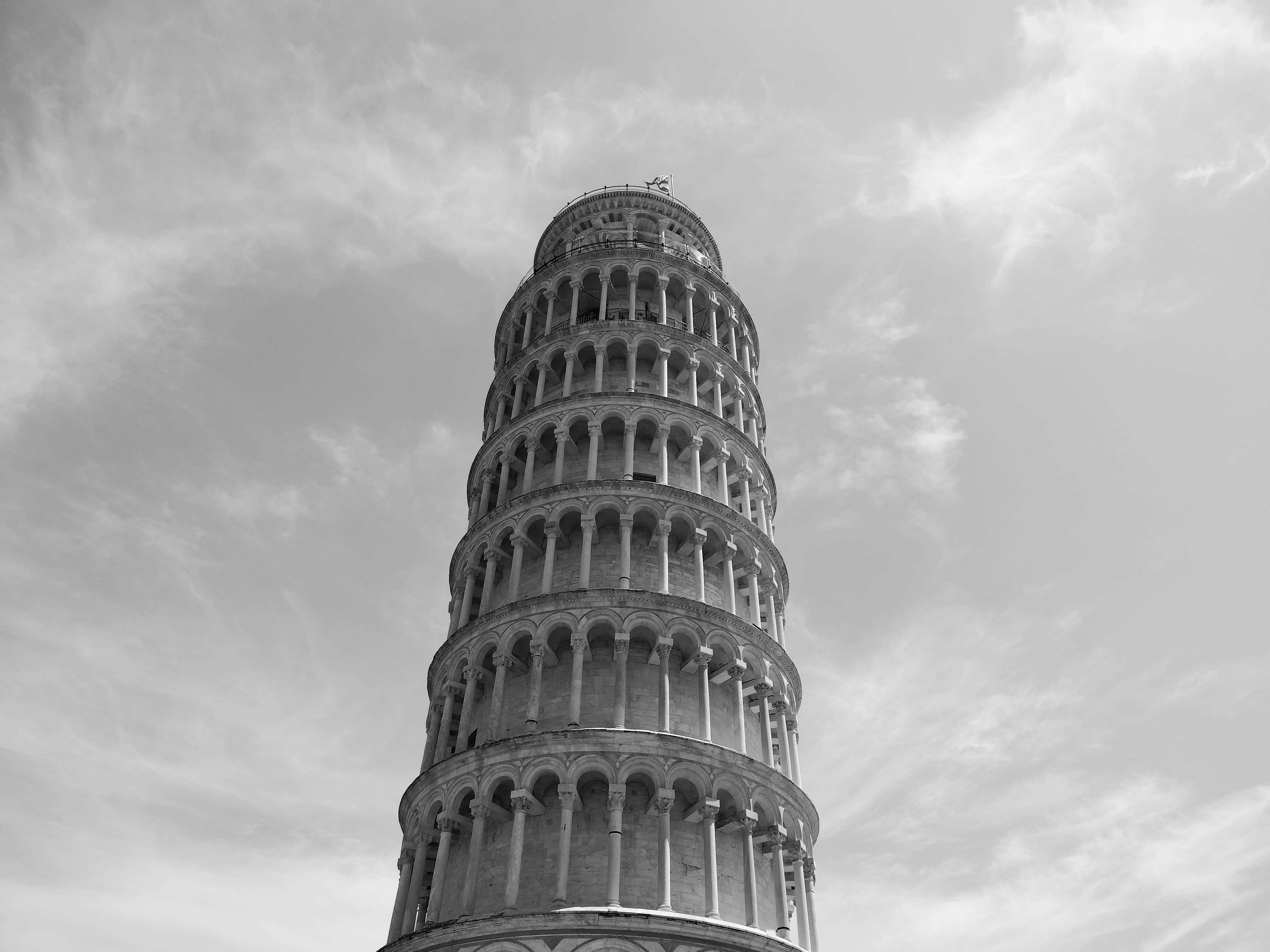 The Leaning Tower of Pisa, photo © 2023 by James Adair